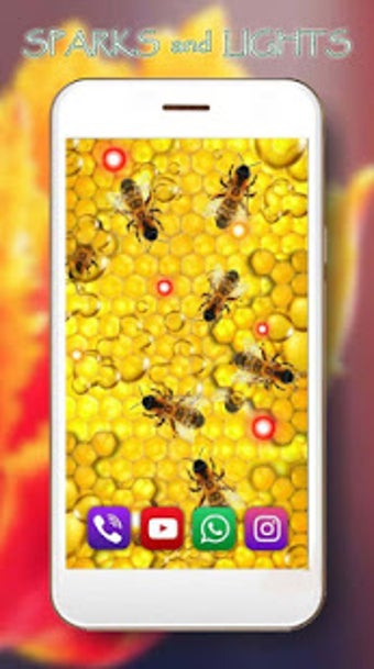 Image 2 for Honey and Bee live wallpa…