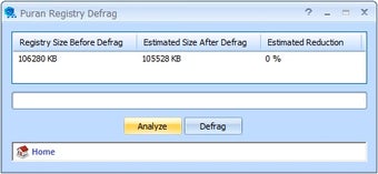 Image 0 for Puran Registry Defrag