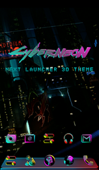 Imagen 1 para CYBERNEON Next Launcher 3…