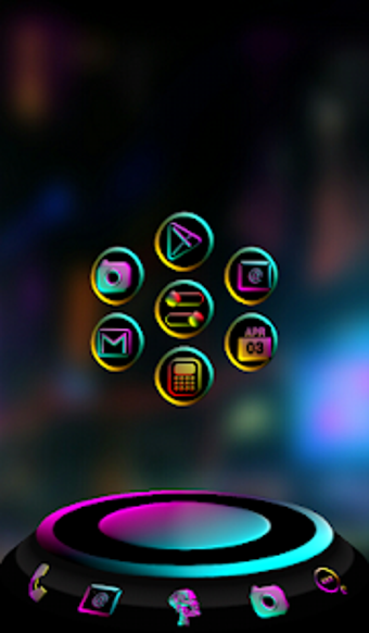 Imagen 3 para CYBERNEON Next Launcher 3…