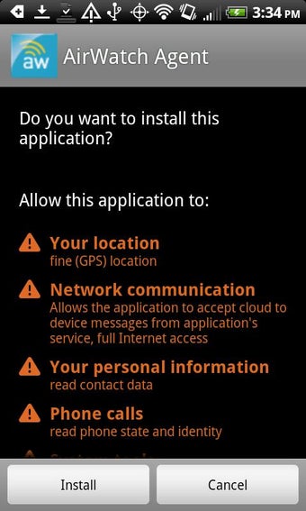 Image 0 for AirWatch Agent