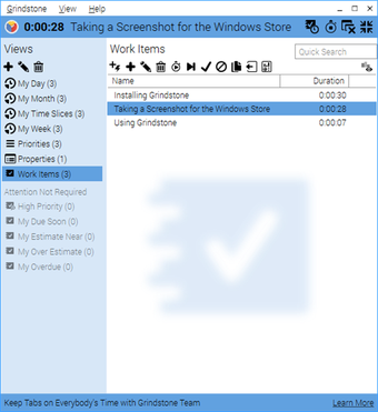 Imagen 1 para Grindstone Time Tracker f…