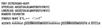 Imagen 0 para Ostrich Sans Heavy