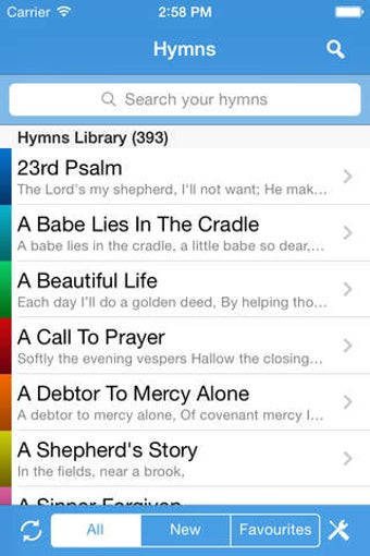 Image 0 for Hymns (English)