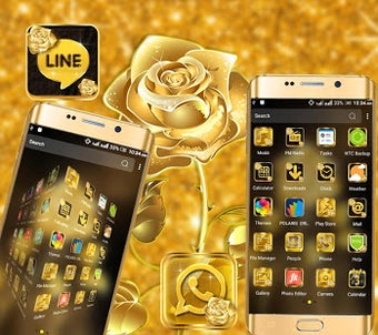 Image 0 for Golden Rose Launcher Them…