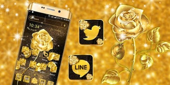 Image 1 for Golden Rose Launcher Them…