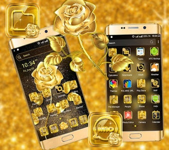 Image 2 for Golden Rose Launcher Them…