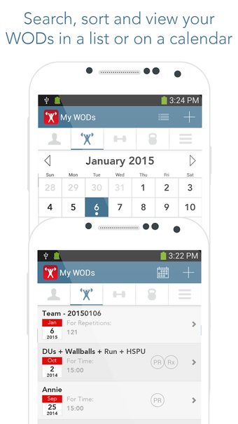 Imagen 5 para myWOD -- #1 WOD Log for X…