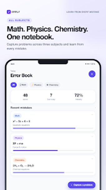Image 0 for Errly: AI Tutor  Error Bo…