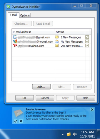 Image 0 for DynAvance Notifier