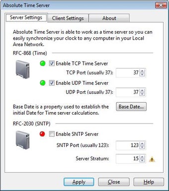 Image 0 for Absolute Time Server