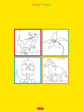 Image 0 for Beep Beep Coloring Books