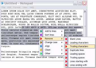 Image 0 for Dolphin Text Editor Menu