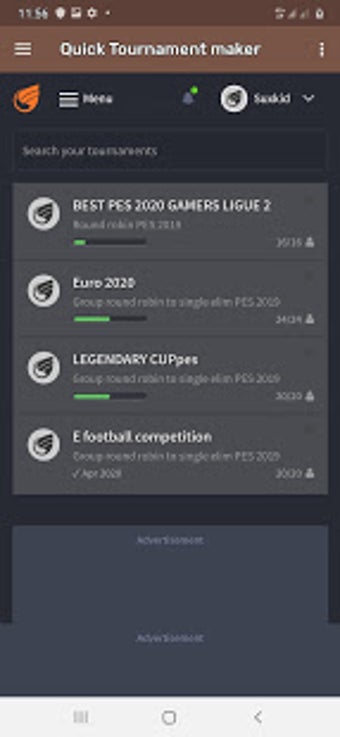 Image 0 for Challonge:tournament make…