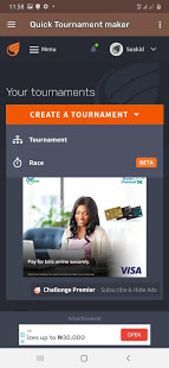 Image 1 for Challonge:tournament make…