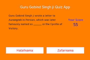 Image 0 for Guru Gobind Singh ji Quiz…