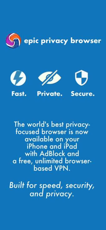 Image 0 for Epic Privacy Browser (w/ …
