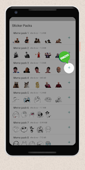 Imagen 2 para Meme stickers