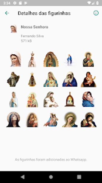 Imagen 1 para Religious Stickers to Wha…