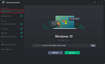 Image 0 for EaseUS Key Finder