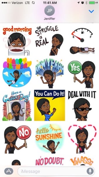 Image 2 for Black Girl Emojis