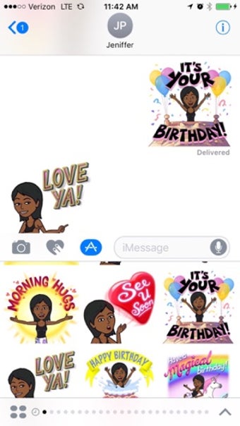 Image 1 for Black Girl Emojis