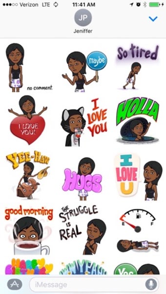 Image 0 for Black Girl Emojis