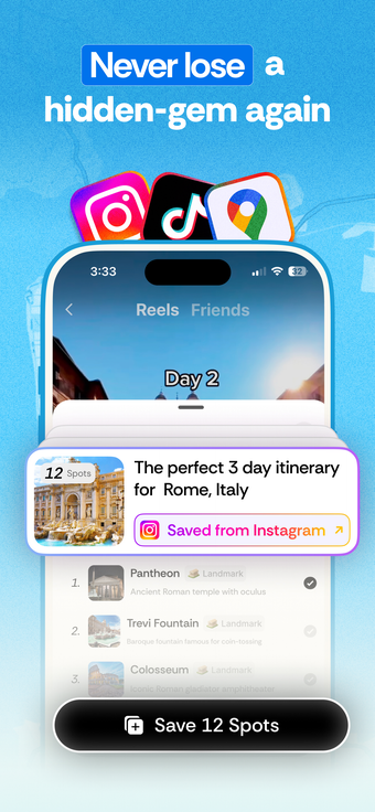 Image 0 for Roamy: Save Spot  Plan Tr…