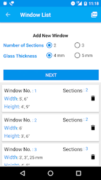 Image 3 for Section Window Materials …