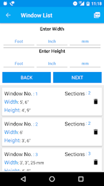 Image 0 for Section Window Materials …