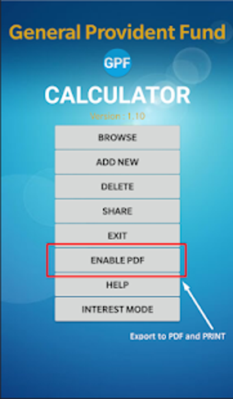 Image 0 for GPF Calculator