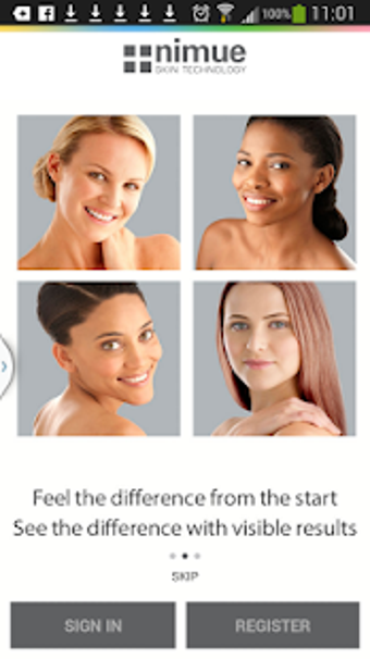 Image 1 for Nimue Skin Technology App