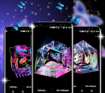 Imagen 1 para Amazing Cube Live Wallpap…