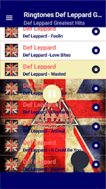 Imagen 2 para Ringtones Def Leppard Gre…