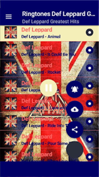 Imagen 1 para Ringtones Def Leppard Gre…