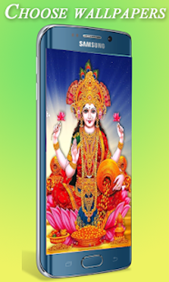 Imagen 2 para Goddess Lakshmi Devi Wall…