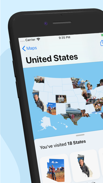 Image 0 for Photo Map  US, Europe, & …