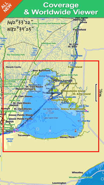 Image 1 for Lake St.Clair GPS Navigat…