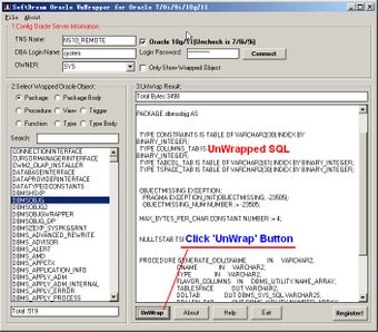 Image 0 for SoftDream Oracle UnWrappe…