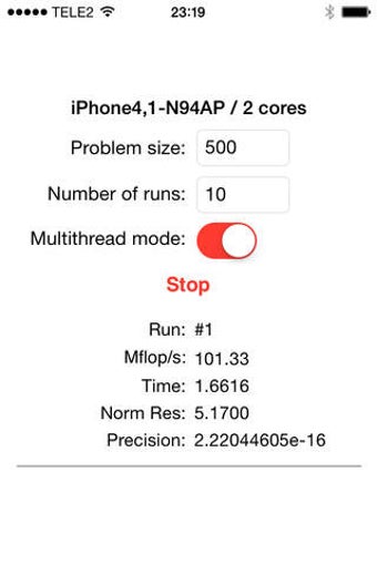Imagen 0 para Linpack