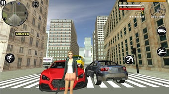 Image 0 for Super Girl Rope Hero Simu…