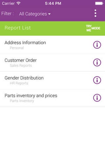 Image 0 for IFS Quick Reports