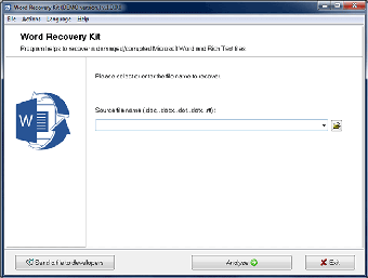 Image 0 for Word Recovery Kit