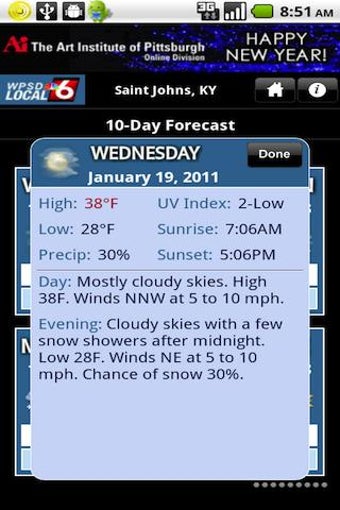 Imagen 1 para WPSD Radar