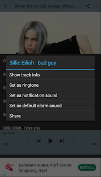 Image 1 for Billie Eilish - Bad Guy