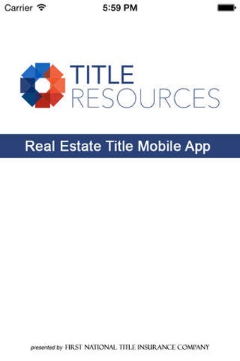 Image 0 for Title Resources App