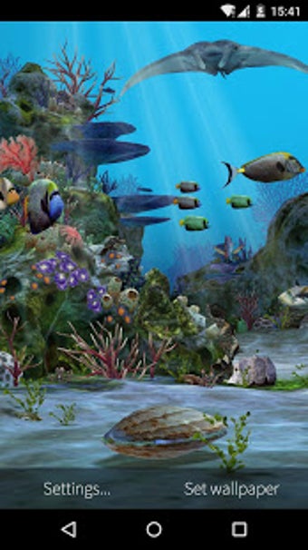 Imagen 2 para 3D Aquarium Live Wallpape…