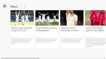 Imagen 1 para Cricbuzz for Windows 10