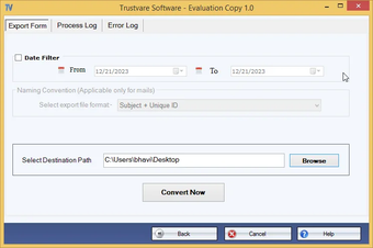 Imagen 0 para TrustVare MBOX to PDF Con…