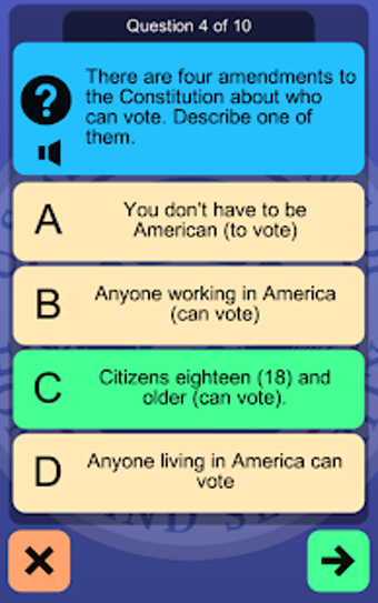 Image 2 for US Citizenship Test 2019 …